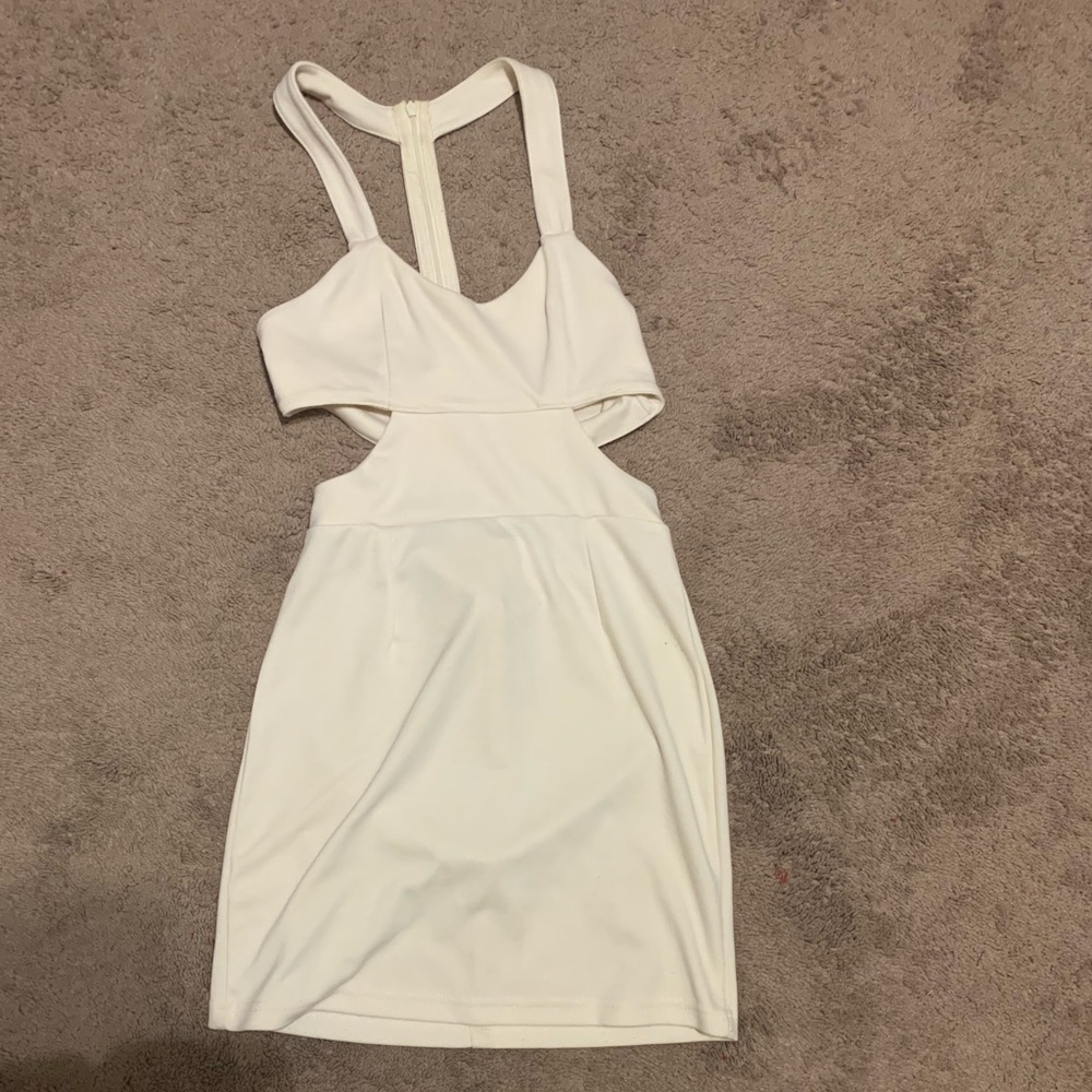 Poosh cut out mini dress
